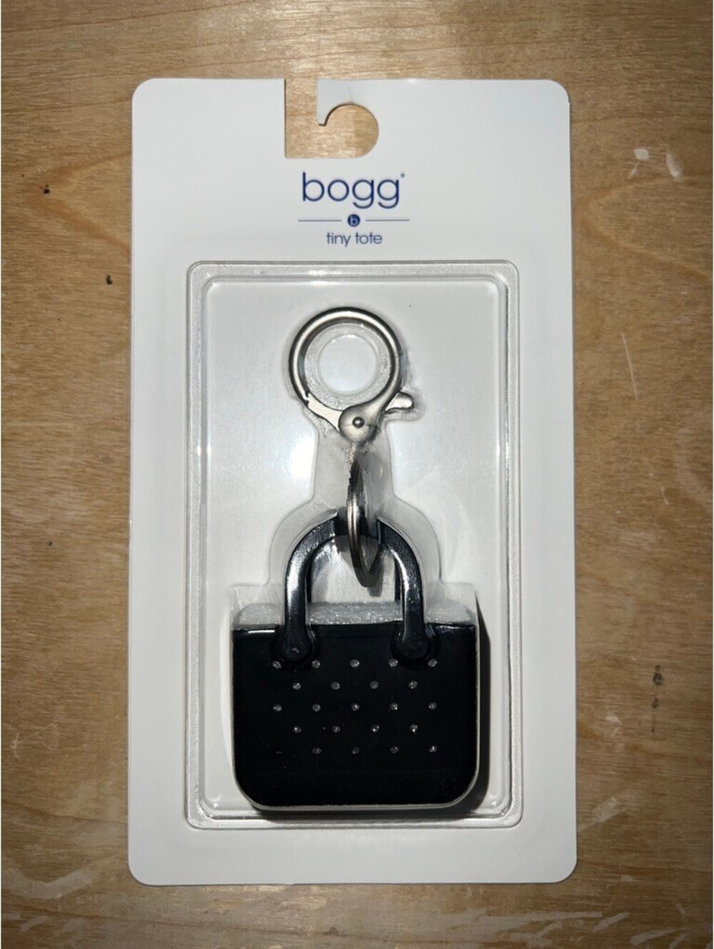 NIP Bogg Bag Tiny Tote keychain black